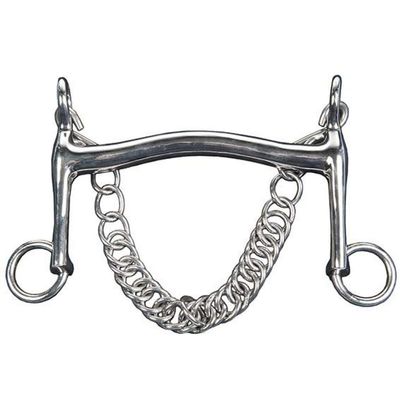 HKM 9905 Stainless Steel Baby Pelham, 18 mm, 7 cm Lower Shank, XL