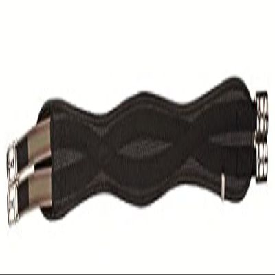 HKM PVC Soft Waffle-Texture Easy Saddle Girth Black 90