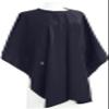 Trend Design Classic Haircut Cape, Navy Blue, 1-Pack view 1
