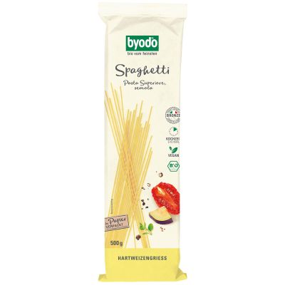 Byodo Organic Light Spaghetti, 500 g – Premium Italian Pasta