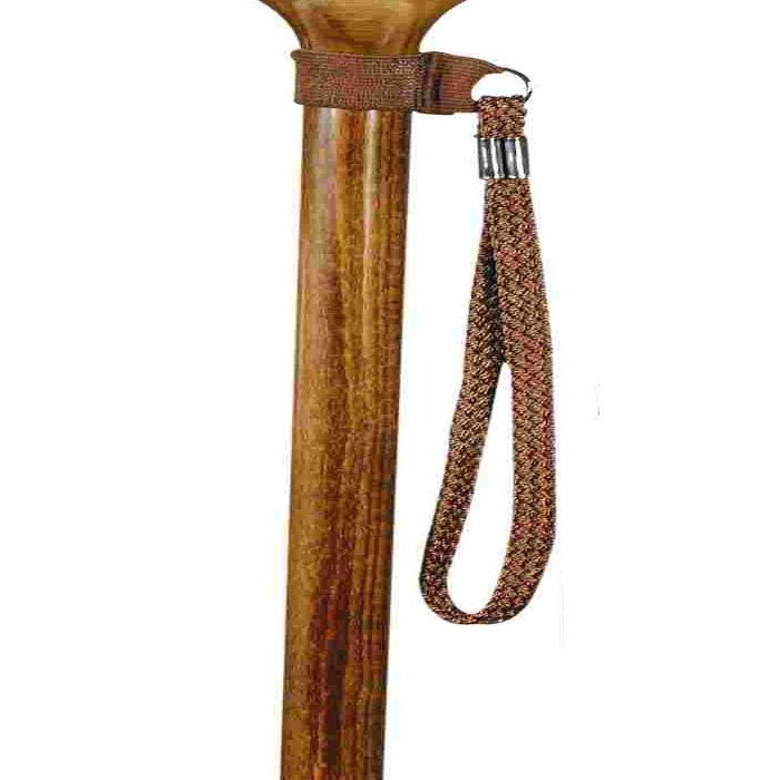 Carrying Strap for Walking Stick and Folding Cane, Brown