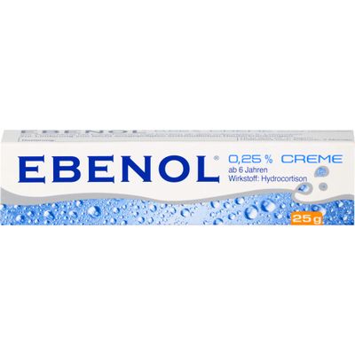 EBENOL 0.25% Cream, 25 g – for Atopic Dermatitis and Skin Inflammation