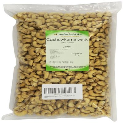 Naturix24 Cashew Nuts, 1 kg