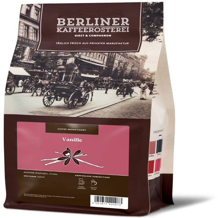 Vanilla-Flavored Coffee Beans 250 g