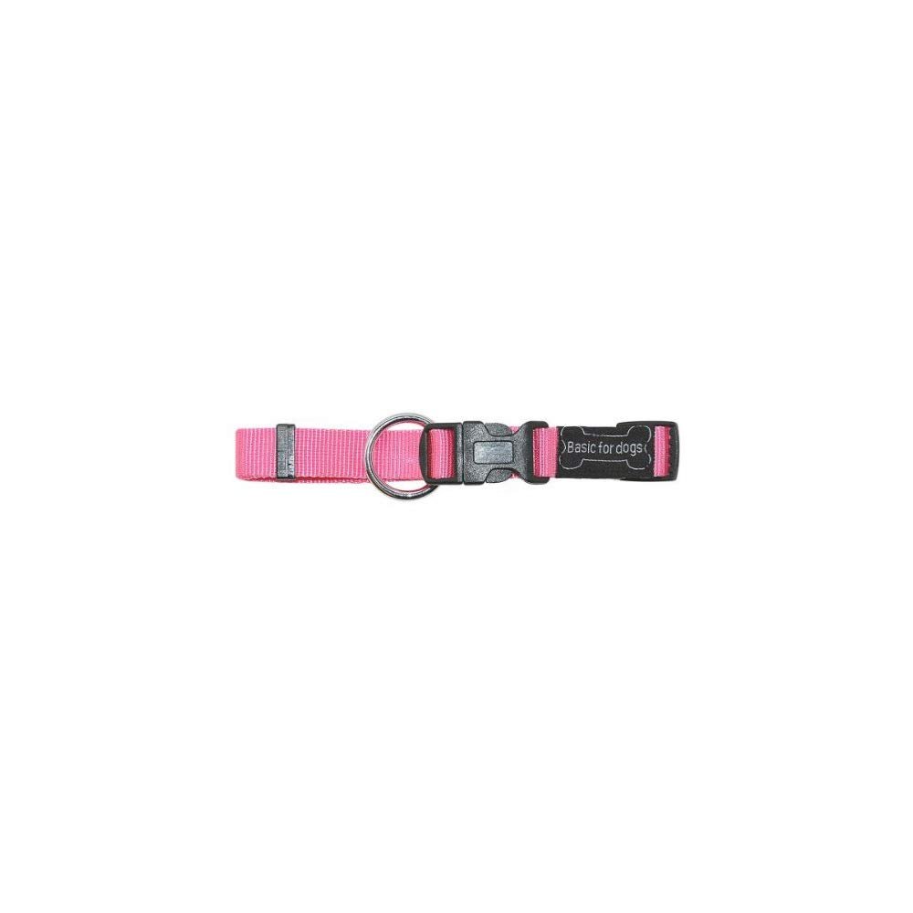 Wouapy Basic Line Collar Pink 12MM/20-30CM