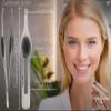 Tweezing Tweezer with Soft Grip, Straight Tip, 10 cm view 4