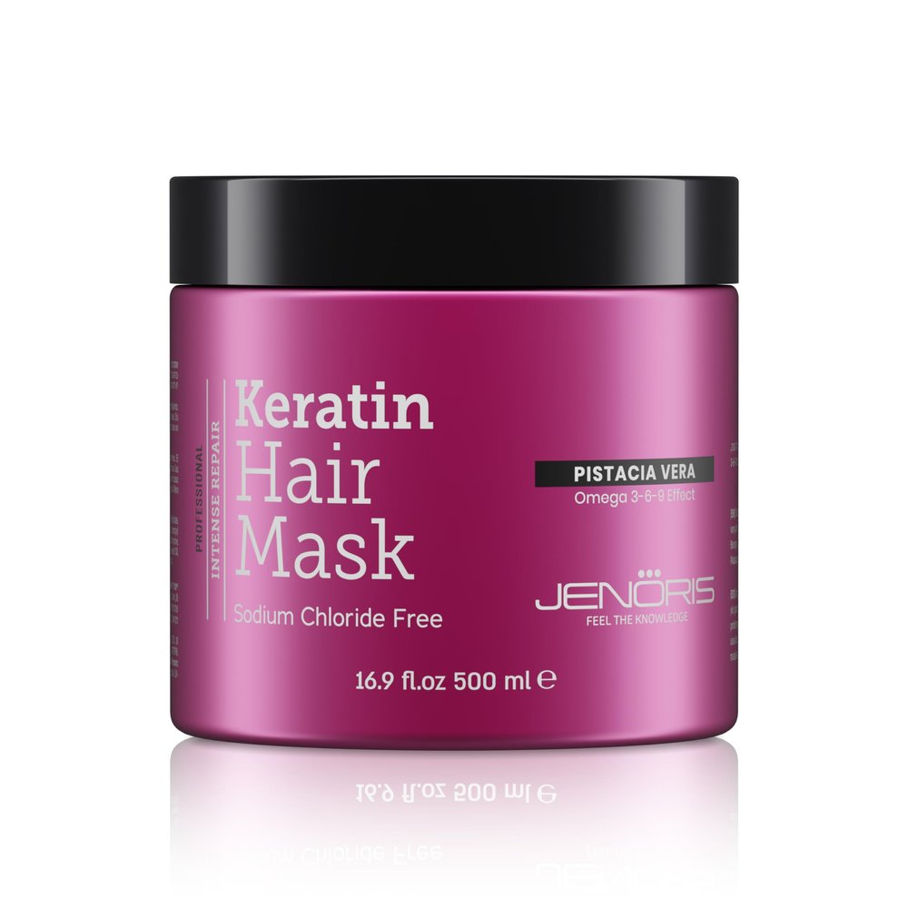 Jenoris Keratin Hair Mask - 500 ml, 1-Pack (1 x 500 ml)