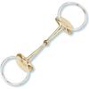 Stübben 2264 Golden Wings Single-Jointed Snaffle Bit - 14.5 cm - 14 mm - Sweet Copper view 1