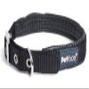 Petface Padded Dog Collar, Nylon, Small, Red view 1