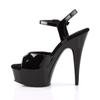 Pleaser DELIGHT-609 Women's Sandals, Black (Blk pat/blk), EU 42 (UK 9) (US 12) view 3