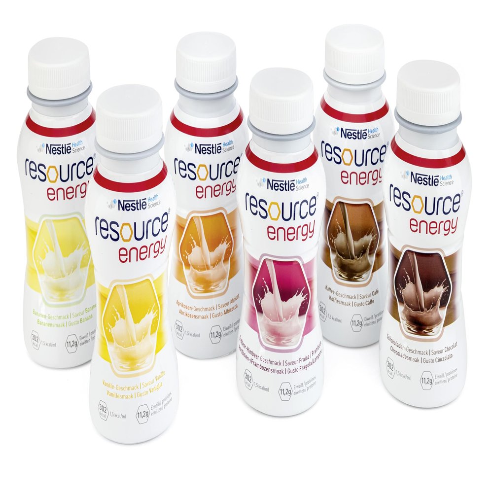 Nestlé Resource ENERGY Mixed Case, 6 x 4 x 200 ml