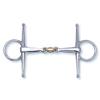 Stübben 2273 2-in-1 Full Cheek Snaffle, 14.0 cm, 16 mm, Sweet Copper Center Piece view 1