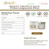 TARTUFLANGHE French Sea Salt with White Truffle (tuber magnatum pico), 100 g view 2