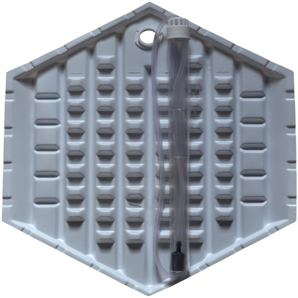 Supa Extra-Large Hexagonal Undergravel Aquarium Filter for Tropical, Marine, or Cold-Water Aquariums, Made in the UK