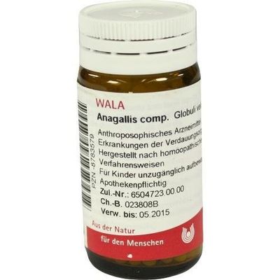 ANAGALLIS COMP 20 g Homeopathic Globules PZN: 8783579