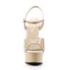 Pleaser Women's Delight-609 Platform Sandals, Beige, EU 40 view 2