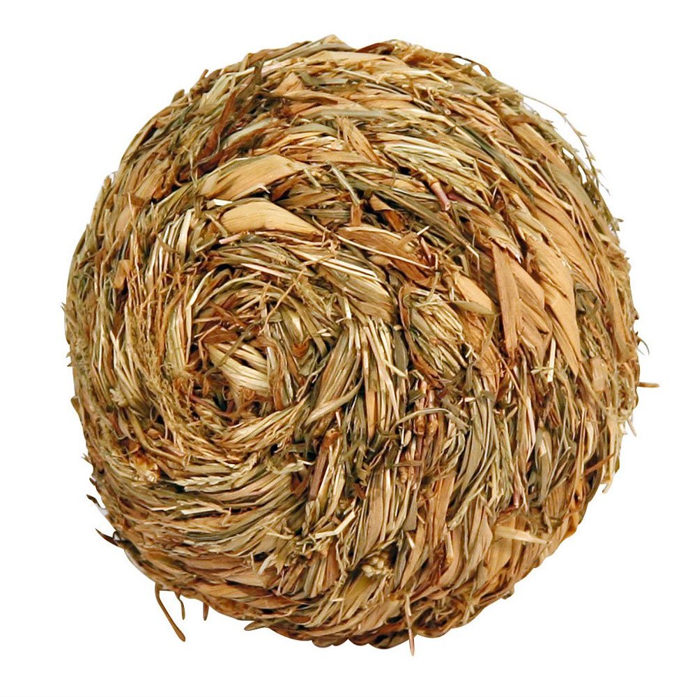 Kerbl Natural Grass Ball for Pets, 13 cm