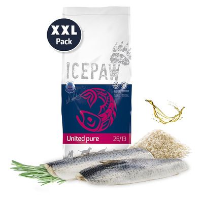 ICEPAW United Pure Dry Dog Food, 1 Bag (14 kg)