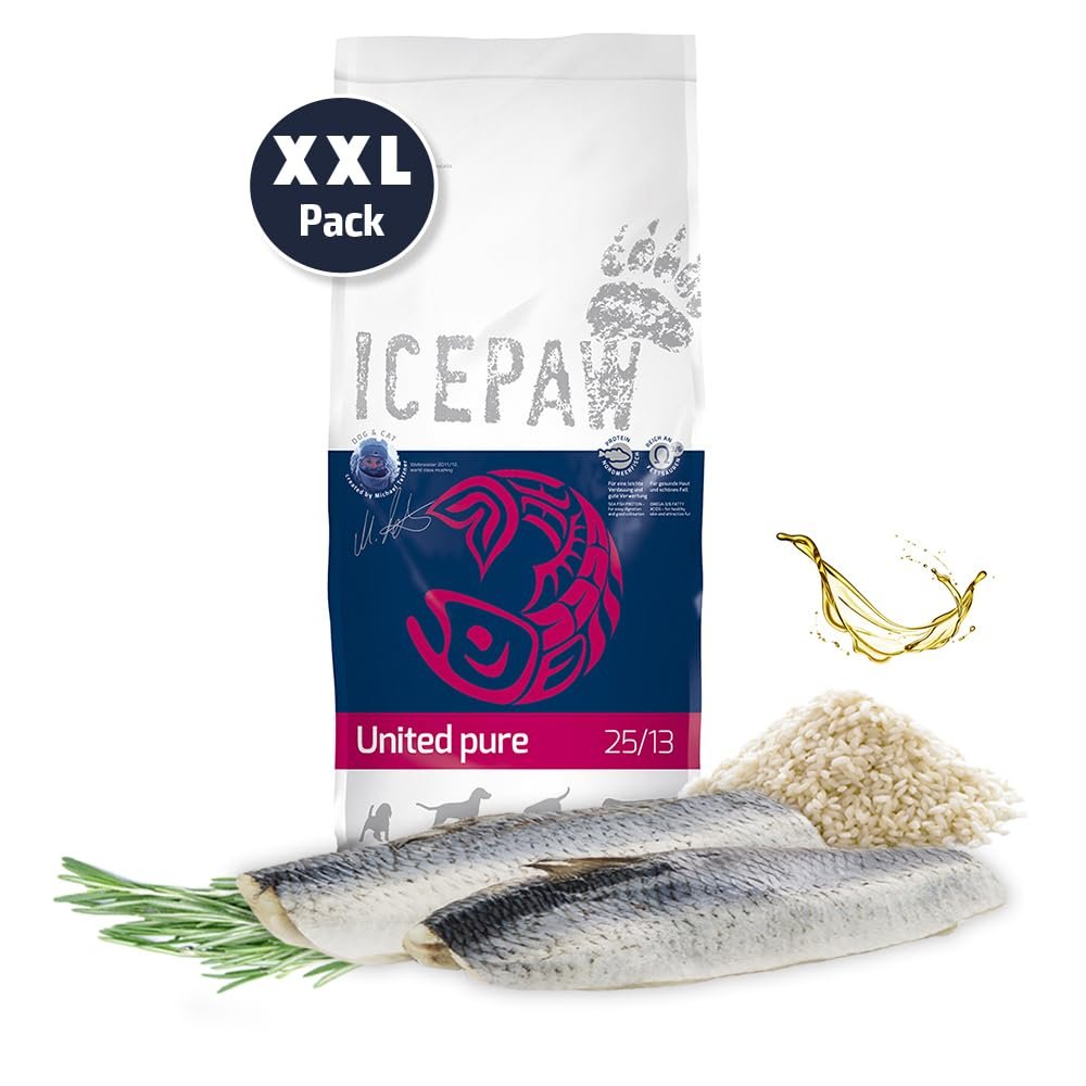 ICEPAW United Pure Dry Dog Food, 1 Bag (14 kg)