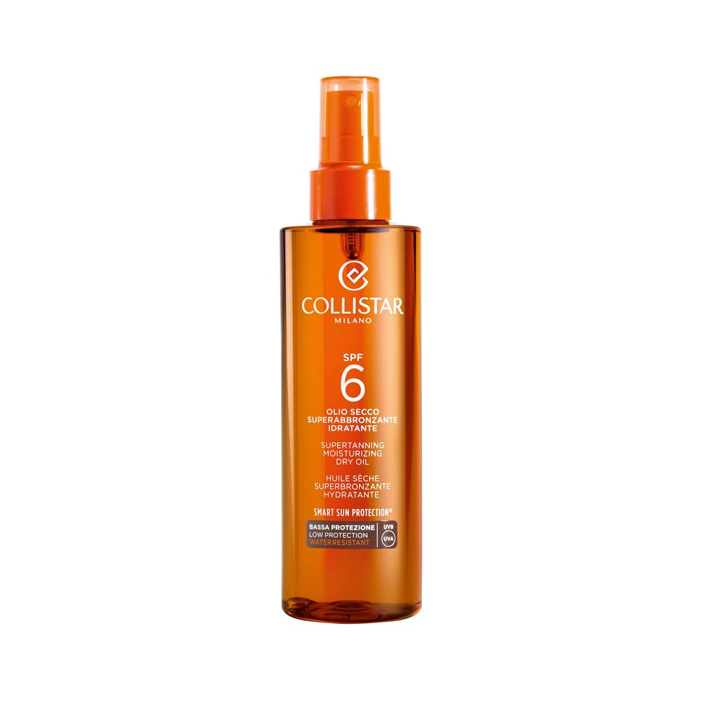 Collistar Moisturizing Super Tanning Dry Oil SPF 6, 200 ml