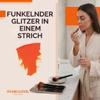 Stargazer Glitter Lipstick, Orange, 1-Pack (1 x 5 g) view 3