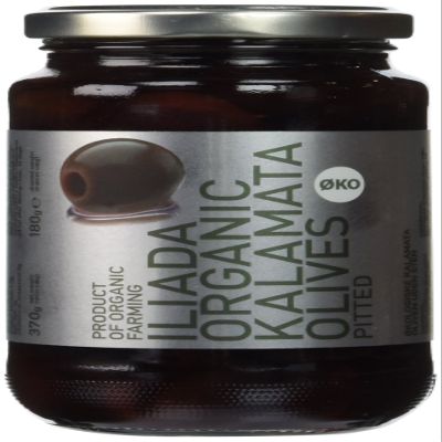 Organic Greek Pitted Olives in Brine