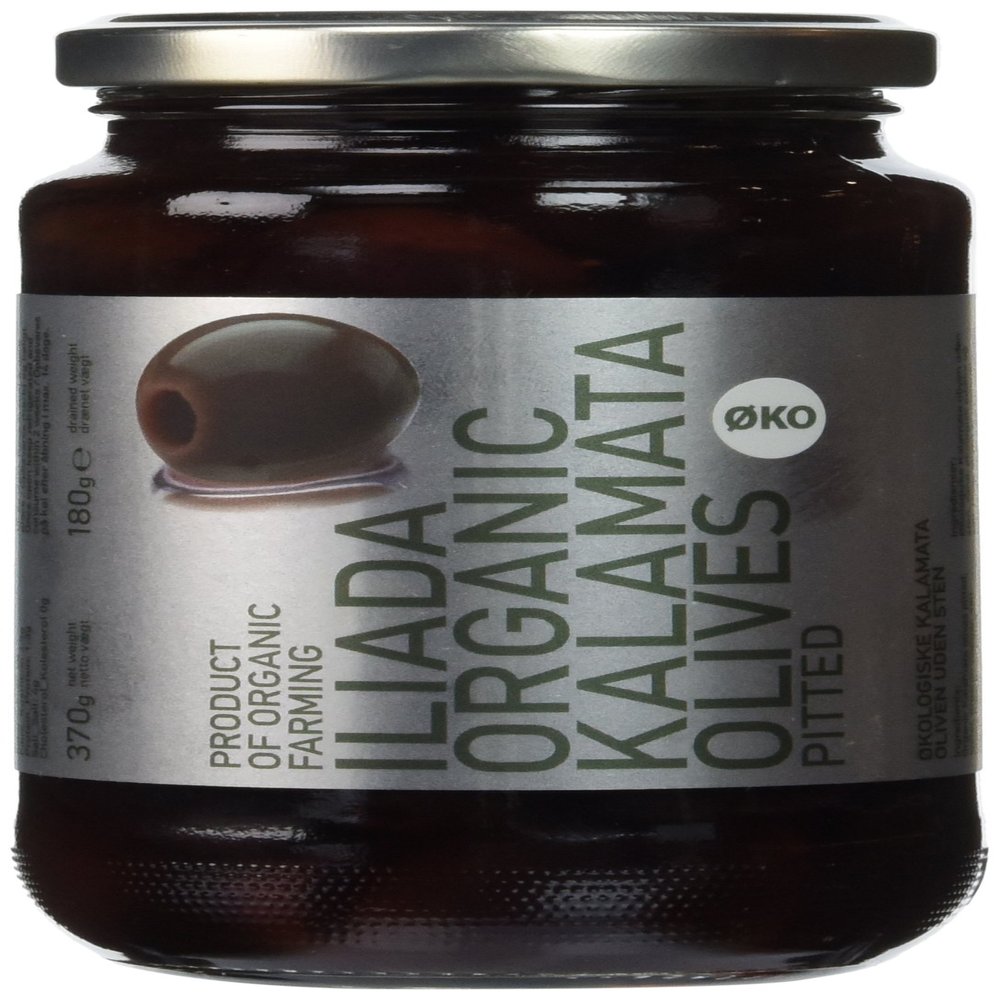 Organic Greek Pitted Olives in Brine