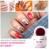 N&BF UV Glass Gel 5 ml, Medium Viscosity, Deep Fuchsia Red view 3