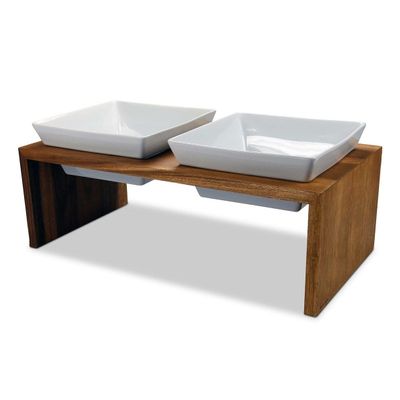 REPLUS Meshidai True Feeding Station - Double Bowl - XS