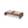REPLUS Meshidai True Feeding Station - Double Bowl - XS view 3