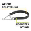 Ferplast Daytona Semi-Choke Dog Collar, Adjustable, Nylon, Padded, Black, M view 4