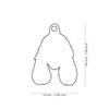 MYFAMILY Dog Name Tag, 50 g view 2