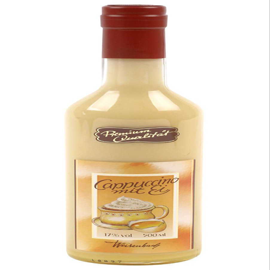 Weisenbach Egg Shake Egg Liqueur with Cappuccino - 500 ml