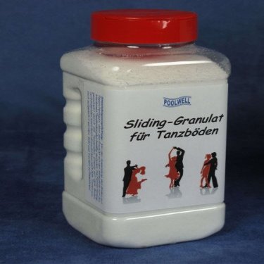 Poolwell Sliding Granules for Dance Floors, Shaker Canister, 520 g (approx. 1,000 ml)