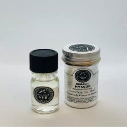 Organic Hyssop Essential Oil (Hyssopus officinalis) () by NHR Organic Oils