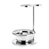 MHLE Vivo 4-Piece Shaving Set with System Razor, Horn-Brown Resin Handle view 4