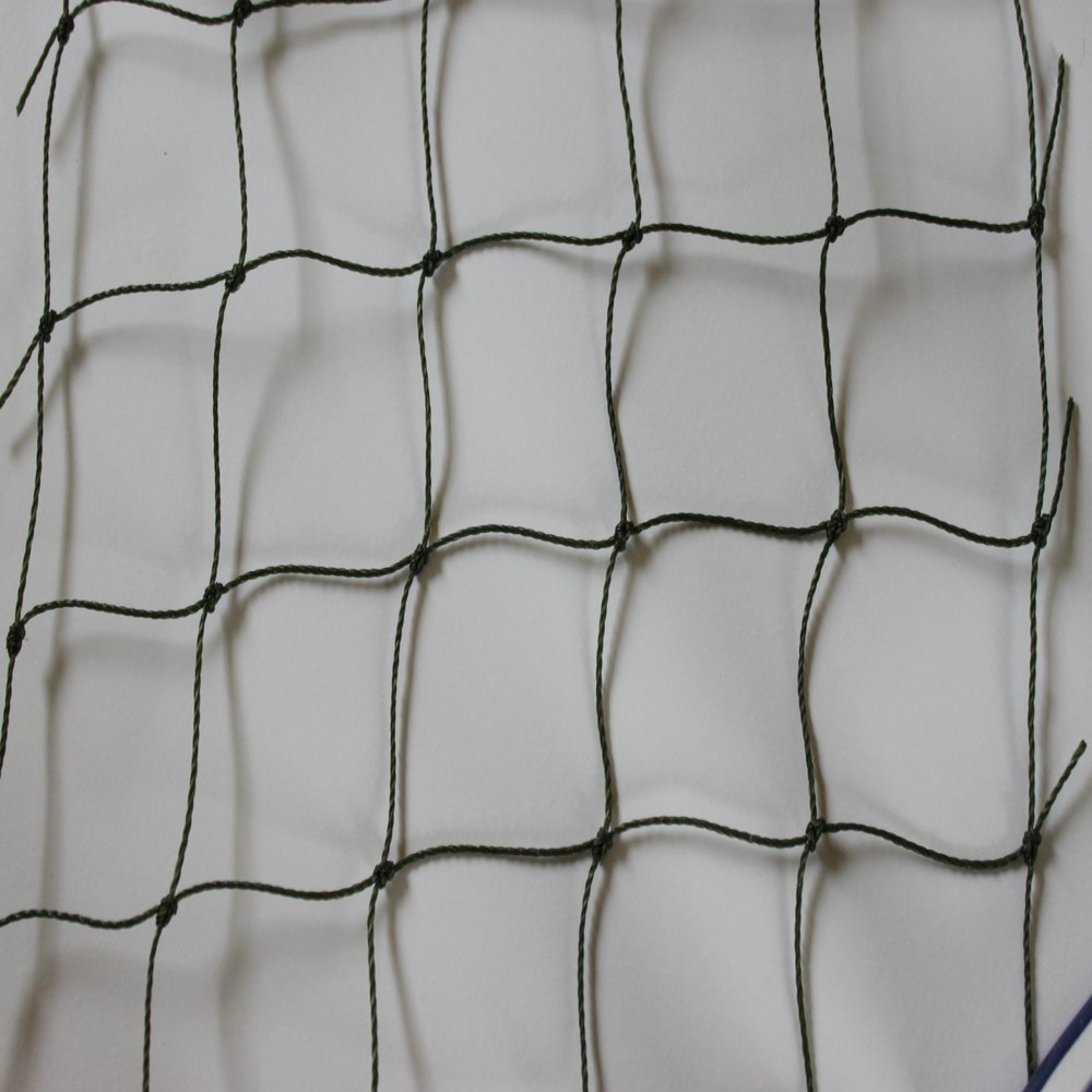 PieloBa Poultry Fence Net - Olive - 5 cm Mesh - 1.2 mm Thickness - 2.00 m x 30 m