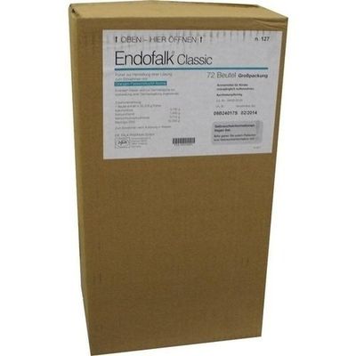 Endofalk Classic, 8 Sachets, Orange-Passion Fruit Flavor