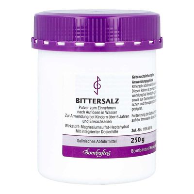 Bombastus Epsom Salt, 250 g Powder