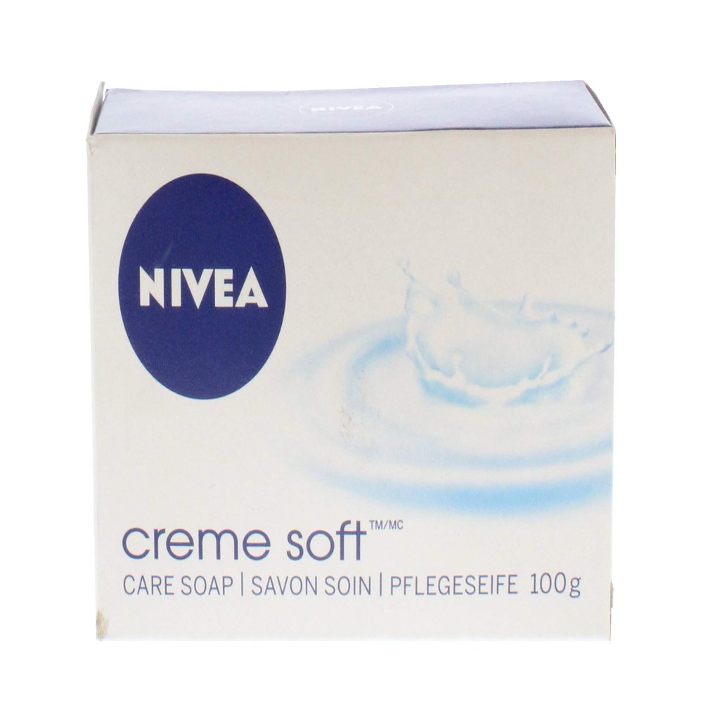 NIVEA Creme Care / Creme Soft Hand Soap, 12-Pack (12 x 100)