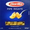 Barilla Durum Wheat Pipe Rigate Pasta No. 91, 12-Pack (12 x 500 g) view 1