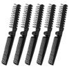 Sourcing Map 5-Piece Black Plastic Folding Double-Edge Comb Set view 1