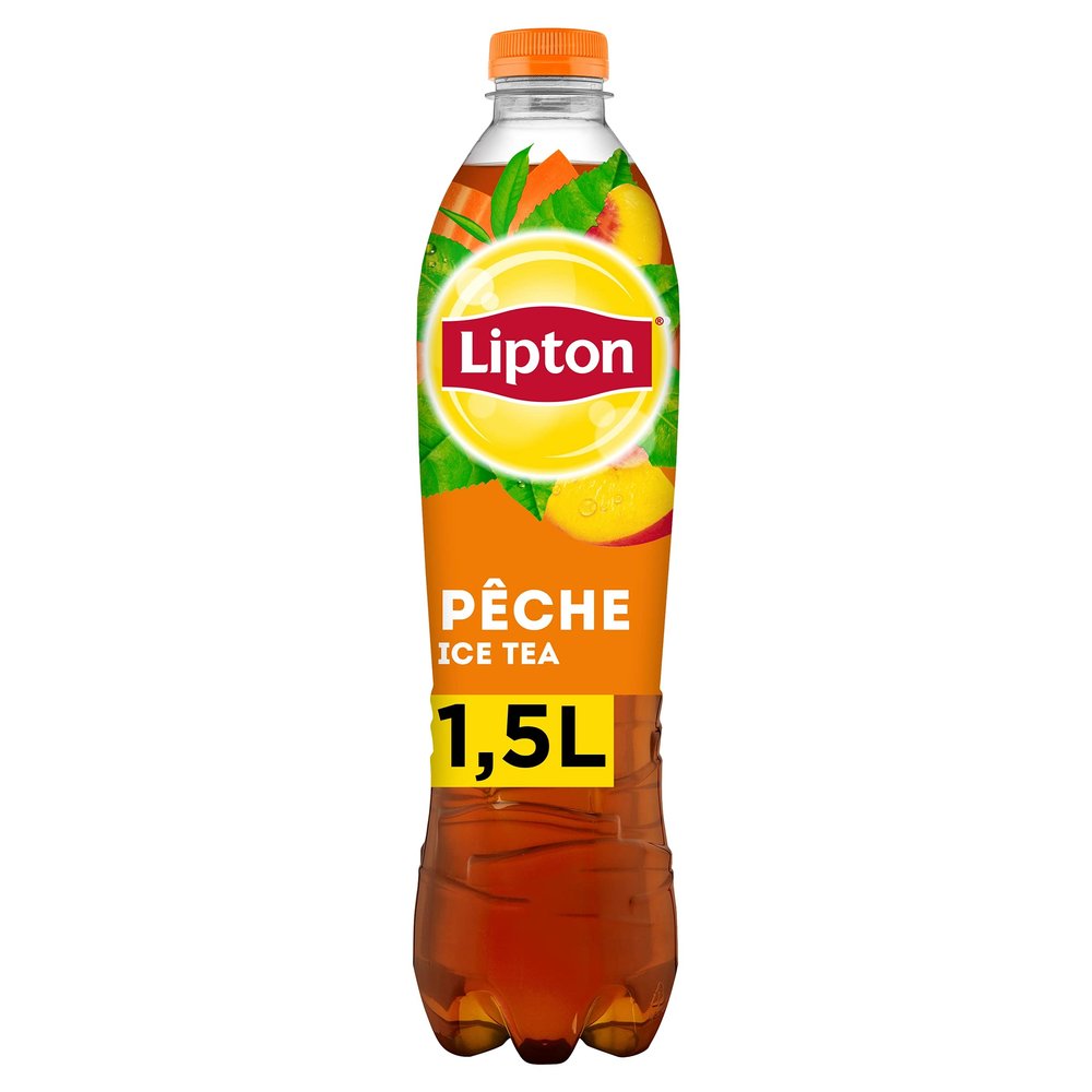 Lipton Ice Tea Peach-Flavored Iced Tea, 1.5 L