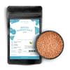 Rimoco N253 Coarse Hawaiian Red Salt – the Red Gold of the Volcanic Islands, Refined with Iron Oxide-Rich Red Volcanic Alaea Clay | 135 g in Kraft Paper Zip Pouch view 1