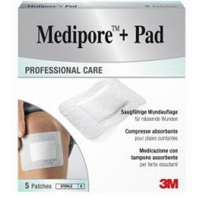 Medipore+Pad 3M 10 x 20 cm 3570NP Adhesive Dressing