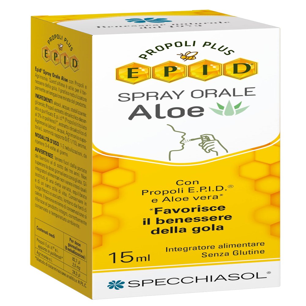 Specchiasol Aloe Vera - 15 ml