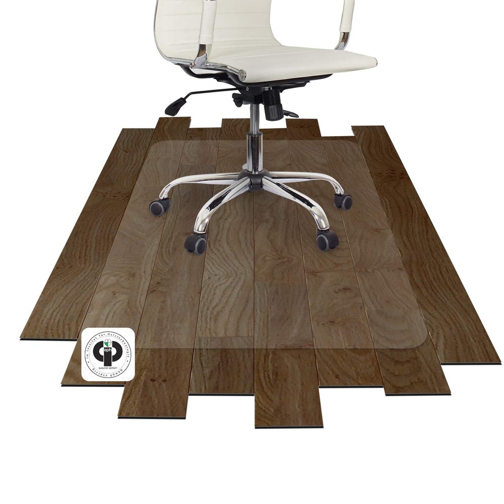 Performa Antistatic Floor Protection Mat for Parquet, Laminate, Tile, PVC, and Stone Floors (116 x 150 cm)
