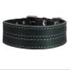 Genuine Leather Dog Collar, Padded, Black, 1.5" Wide, Fits 22.5–26.5" Neck, Great Dane/Mastiff, by Dogs My Love view 4
