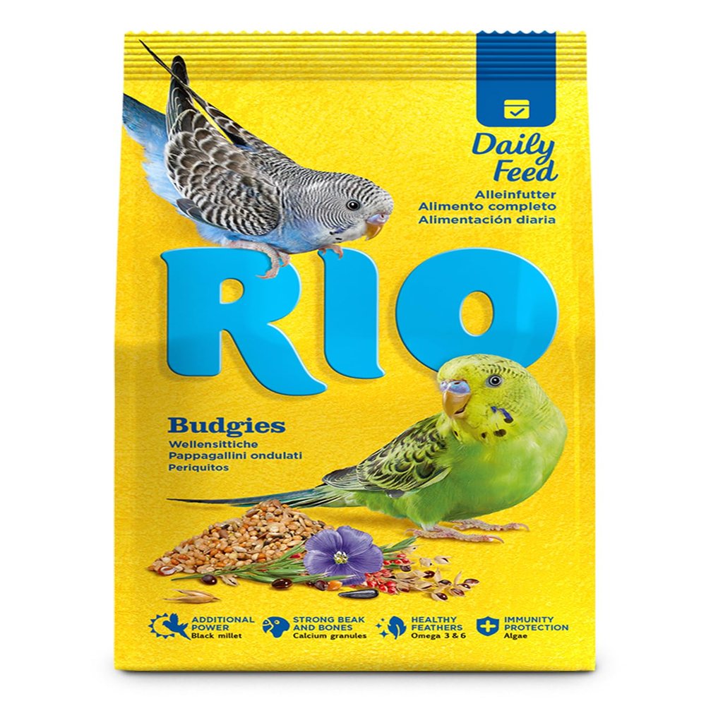 RIO Budgie Seed Food with Algae & Calcium, 500 g