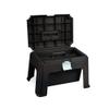 HORZE All-in-One Grooming Box and Step Stool, Black view 2